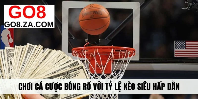 Chơi cá cược bóng rổ với tỷ lệ kèo siêu hấp dẫn