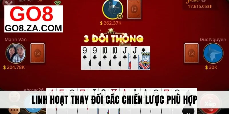 Linh hoạt thay đổi các chiến lược phù hợp
